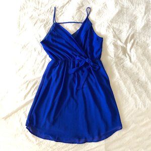 Bright Blue Mini Dress